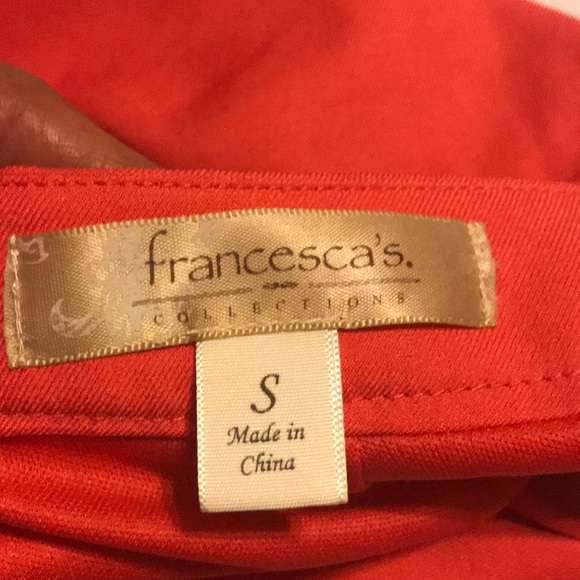 Francesca’s Collection Coral Short size S - Picture 6 of 8